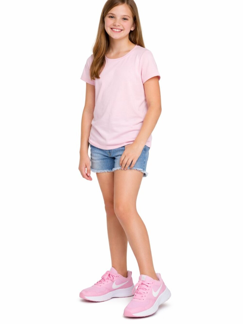 Nike Star Runner 4 big kids 6Y pink foam white running sneakers